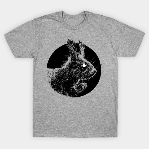 Squirrel T-Shirt by vvilczy